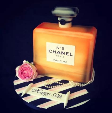 chanel perfume bottle cake tutorial|decorative empty Chanel perfume bottles.